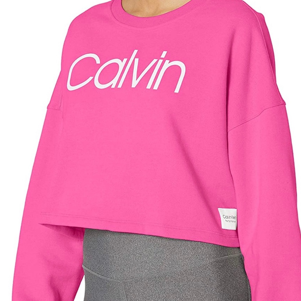 Calvin Klein Performance French Terry Logo Hoodie